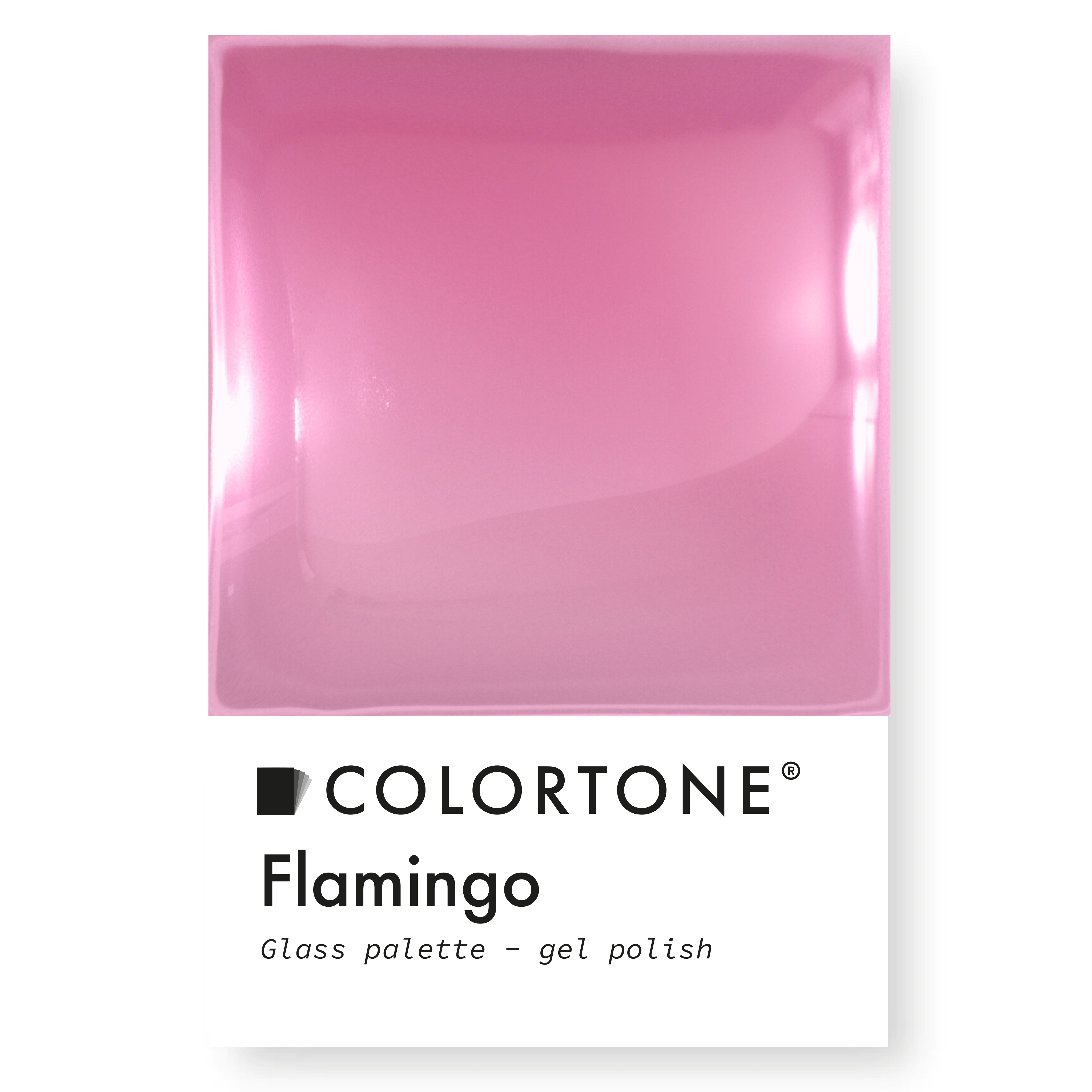 Flamingo - Glass Palette | Colortone