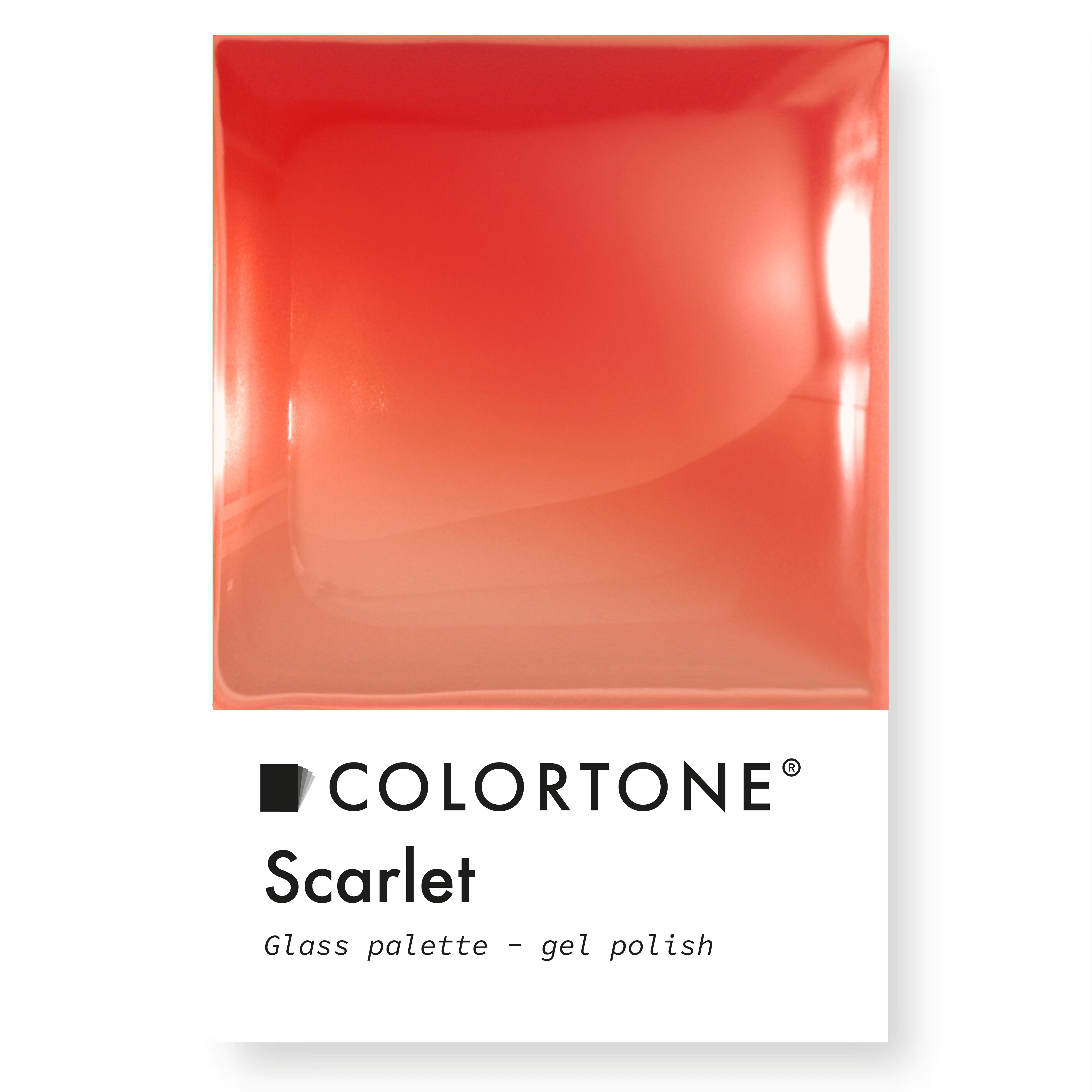 Scarlet - Glass Palette | Colortone