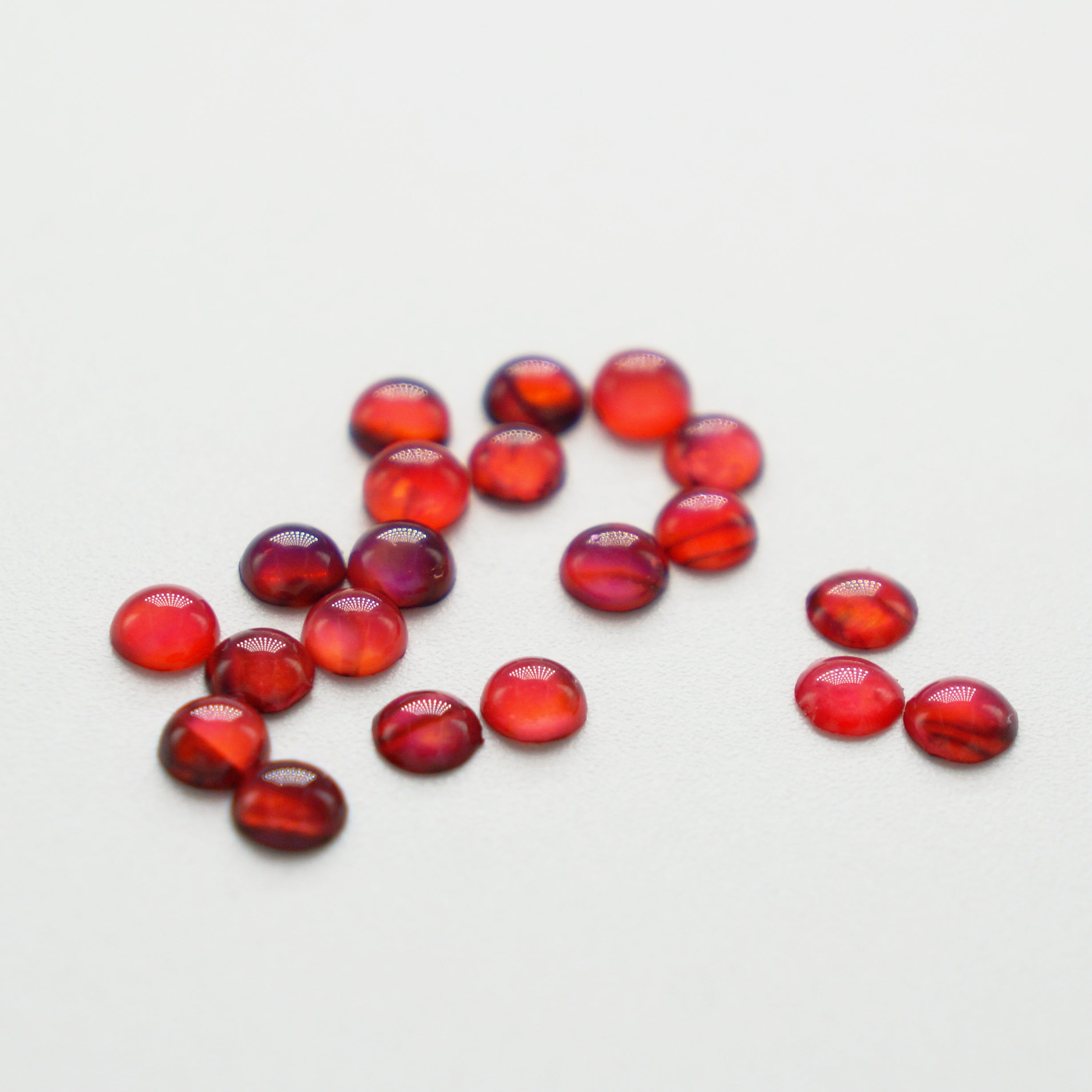 Round Shellstone Red - Rood | Colortone