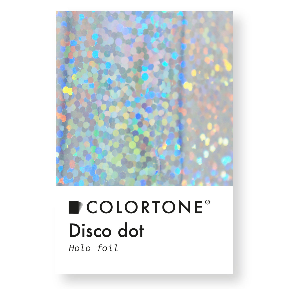 Disco Dots Holo Foil - Multicolor | Colortone