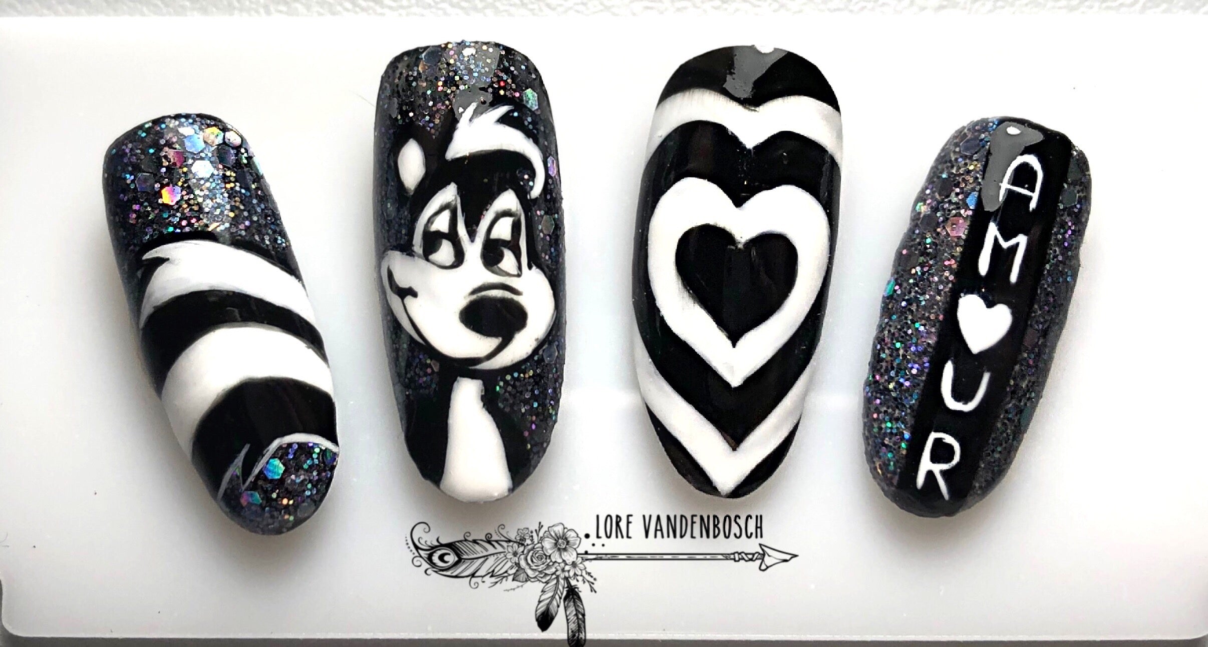 Pepe Le Pew - Medium Holo Mix Glitter | Colortone