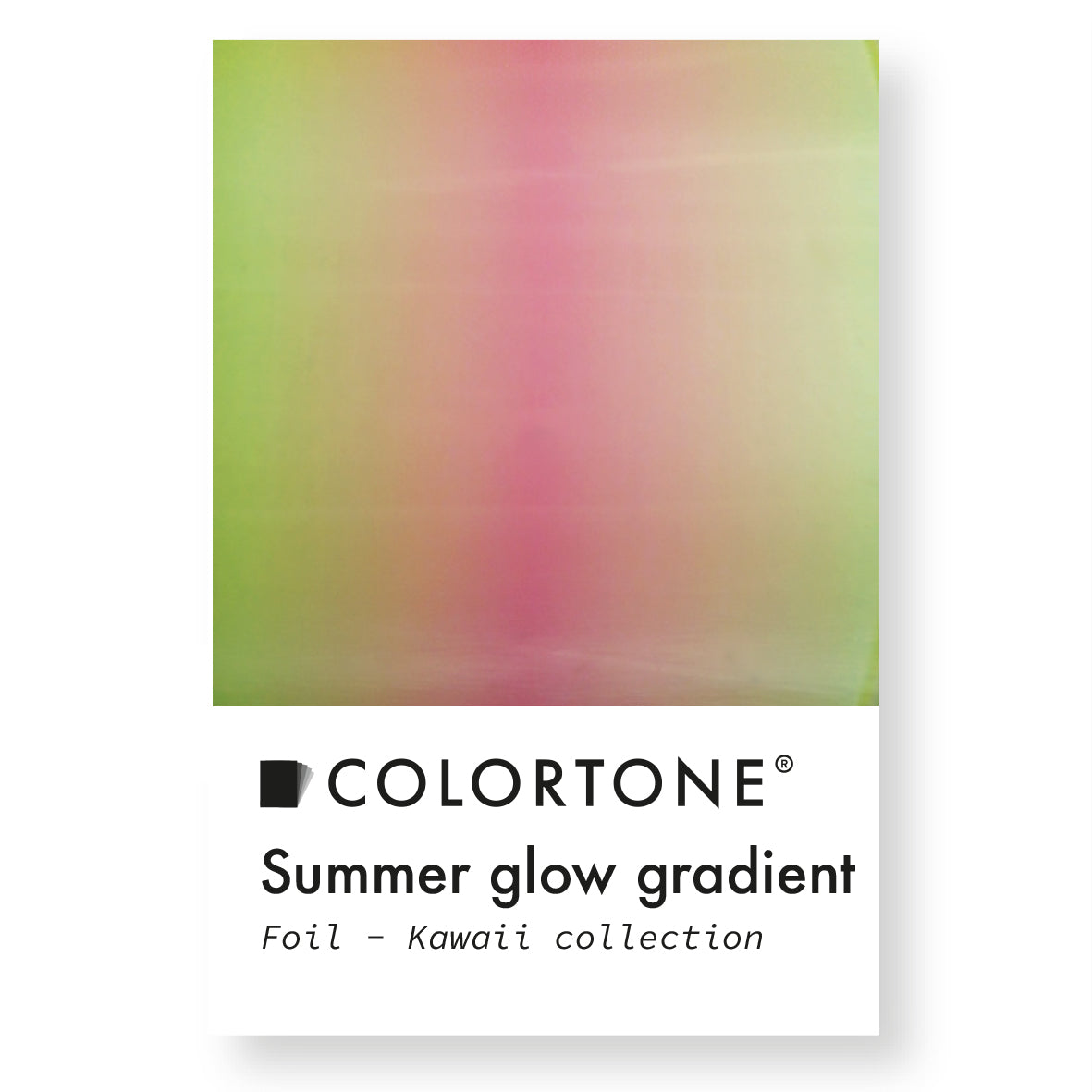 Summer Glow Gradient Foil - Multicolor | Colortone