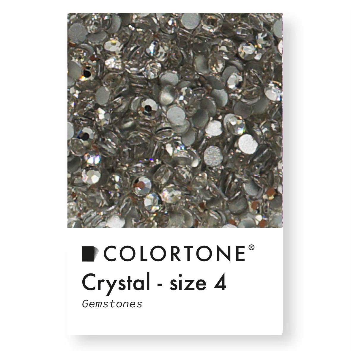 Crystal Gemstones - Size 4 | Colortone