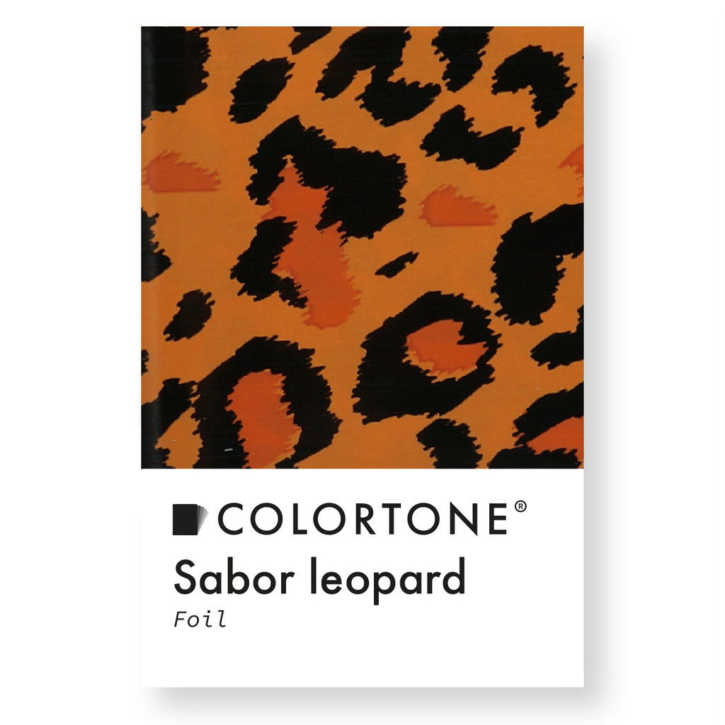 Sabor Leopard Foil - Multicolor | Colortone