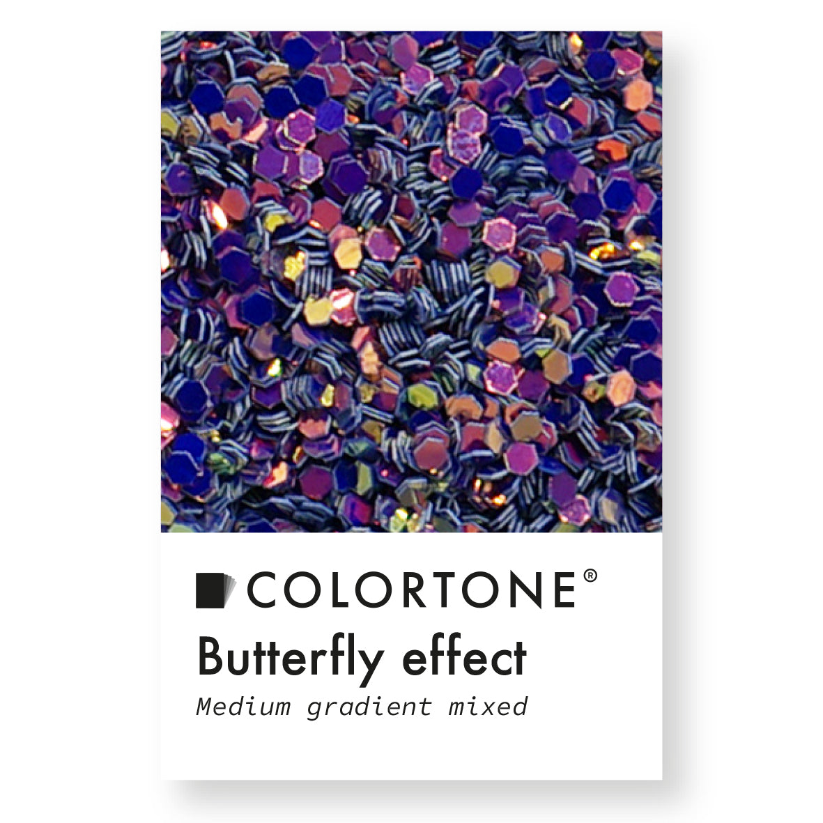 Butterfly Effect - Medium Gradient Glitter | Colortone