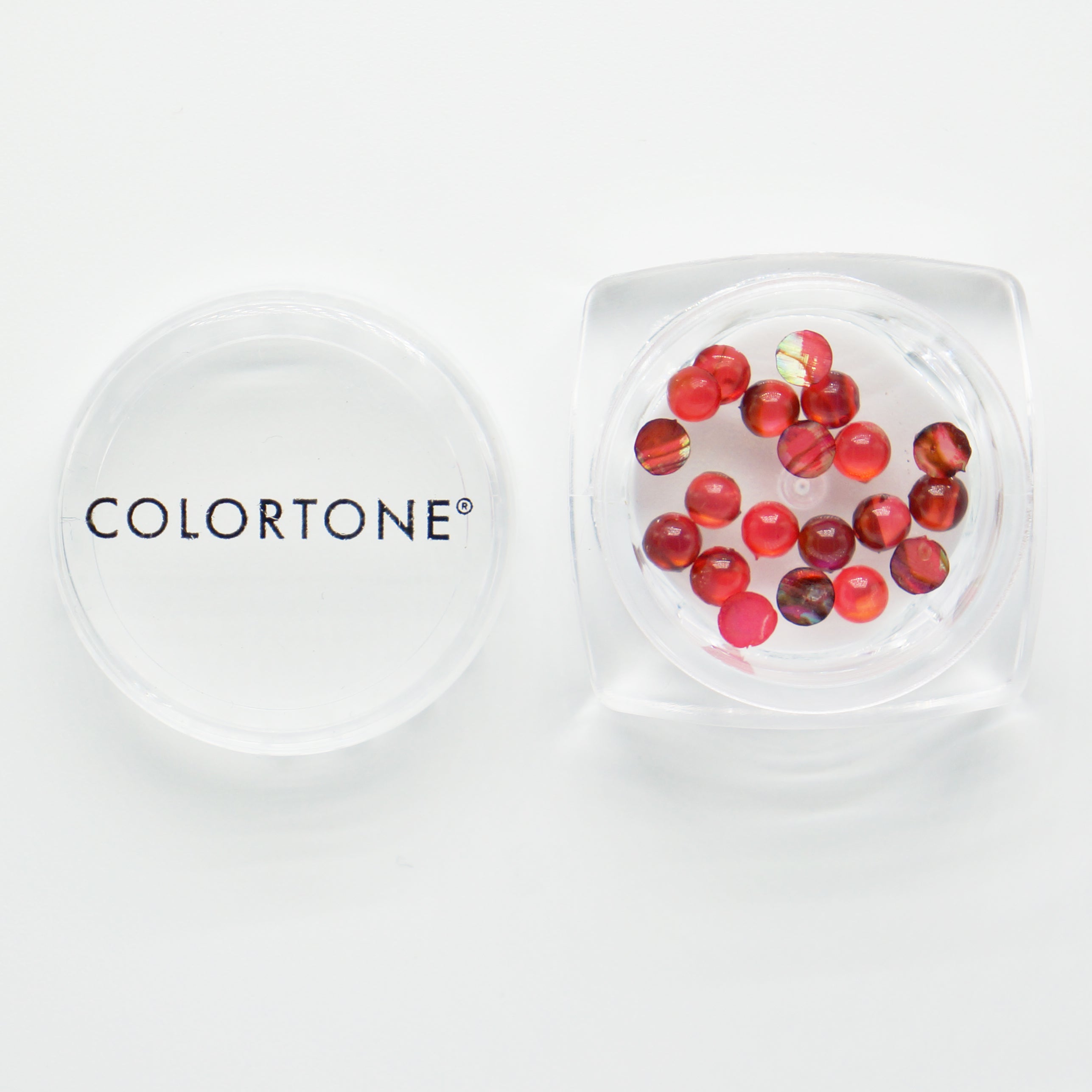 Round Shellstone Red - Rood | Colortone
