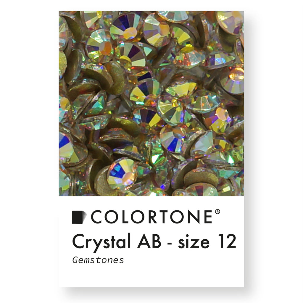 Crystal Aurora Borealis Gemstones - Size 12 | Colortone