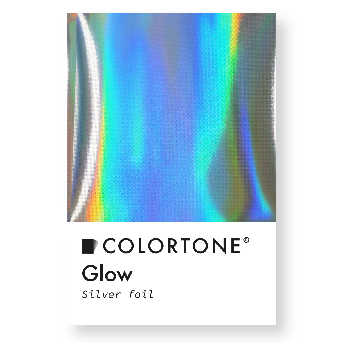 Glow Silver Foil - Multicolor | Colortone