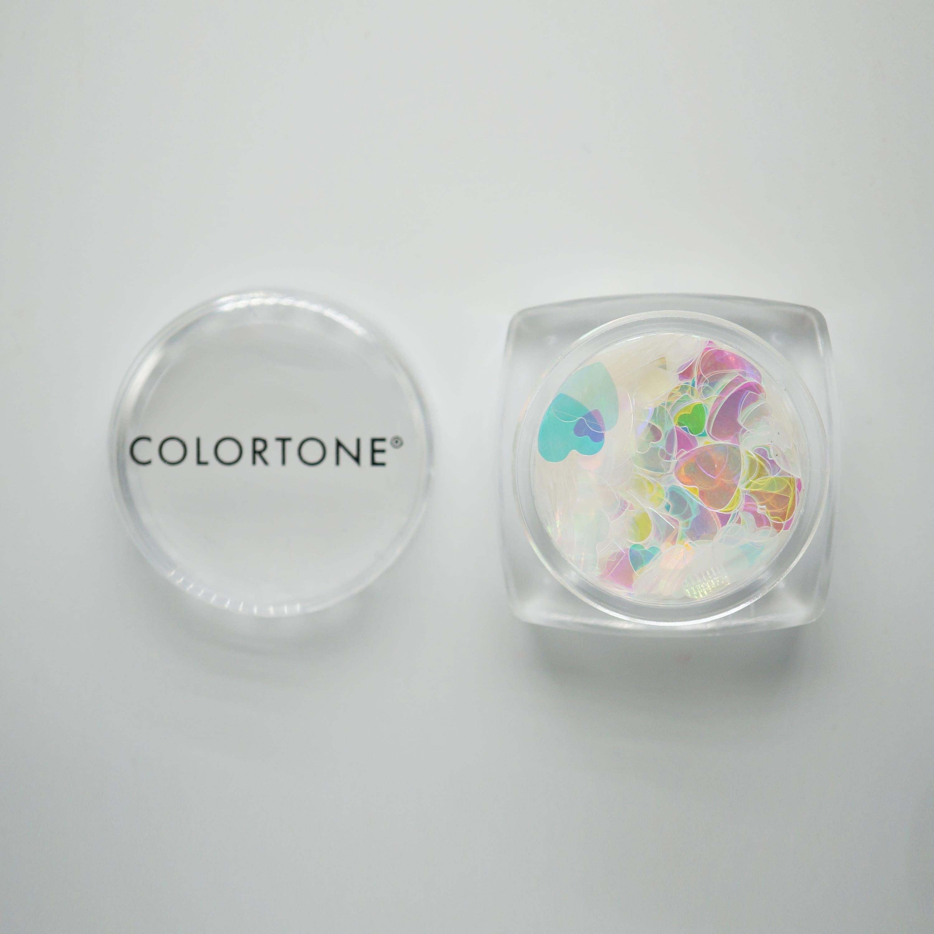 Clear Love - Inlay Glitter Potje | Colortone