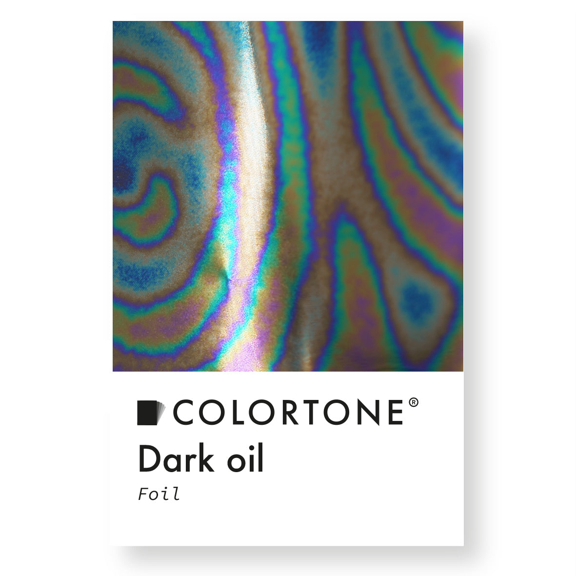 Oil Dark Foil - Multicolor | Colortone