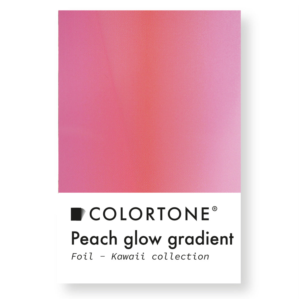 Peach Glow Gradient Foil - Multicolor | Colortone