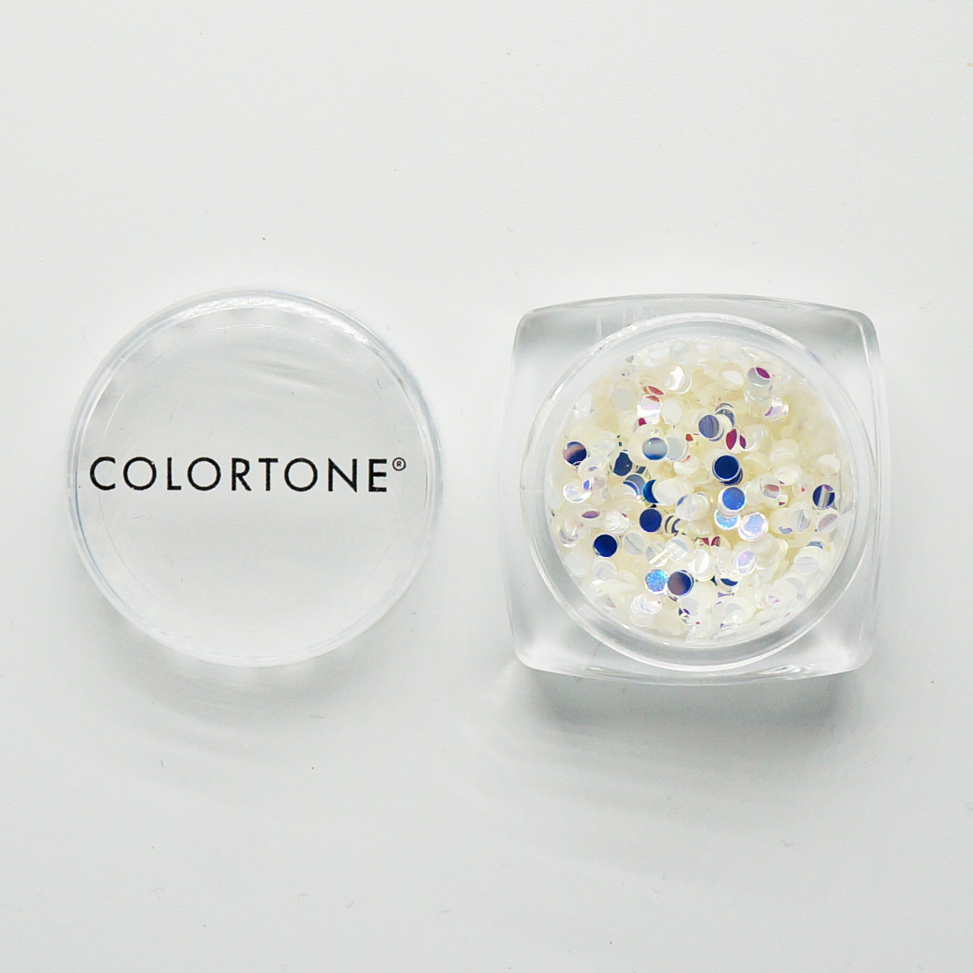 Polka Dot Frosted - Accent glitter Potje | Colortone