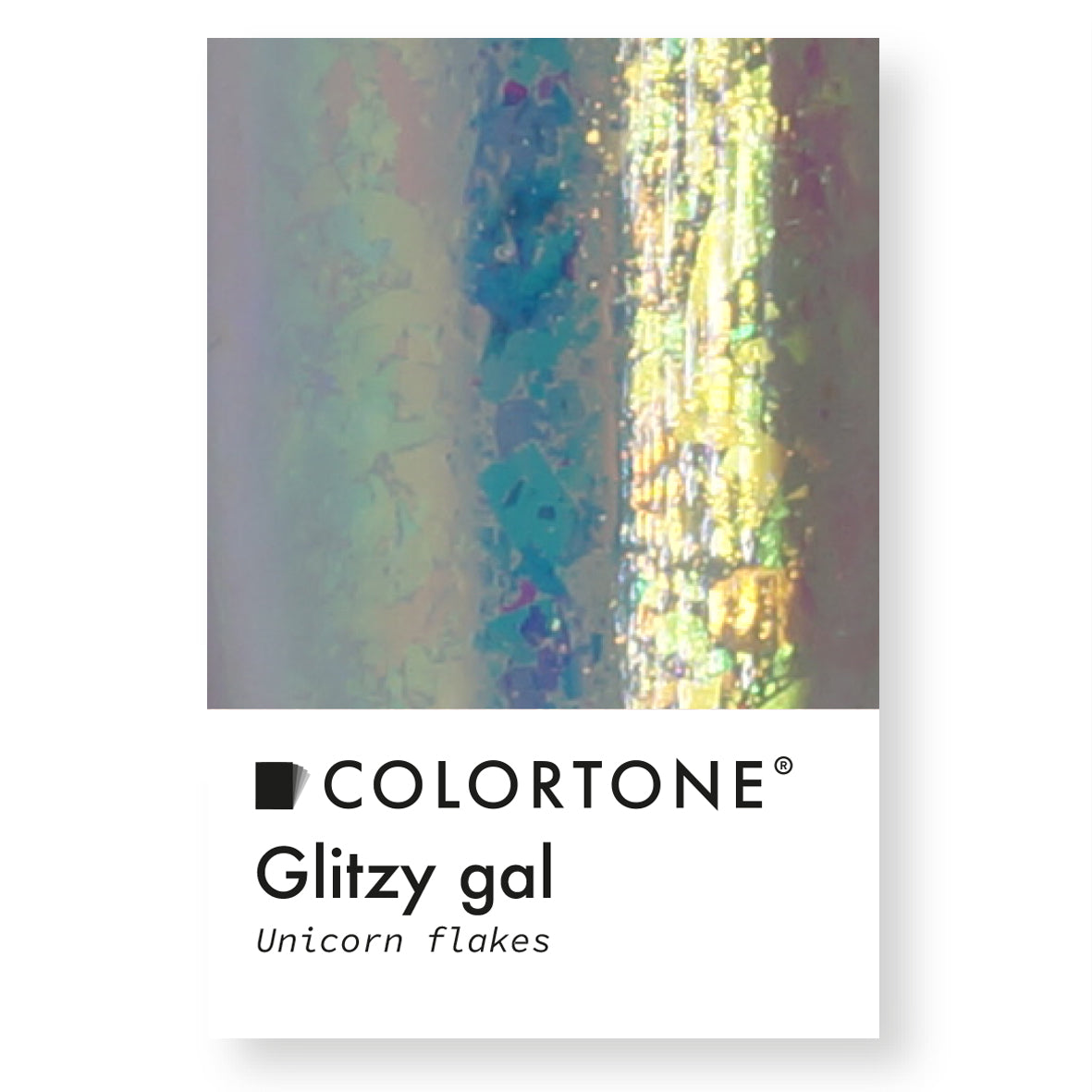 Glitzy Gal Unicorn Flakes | Colortone