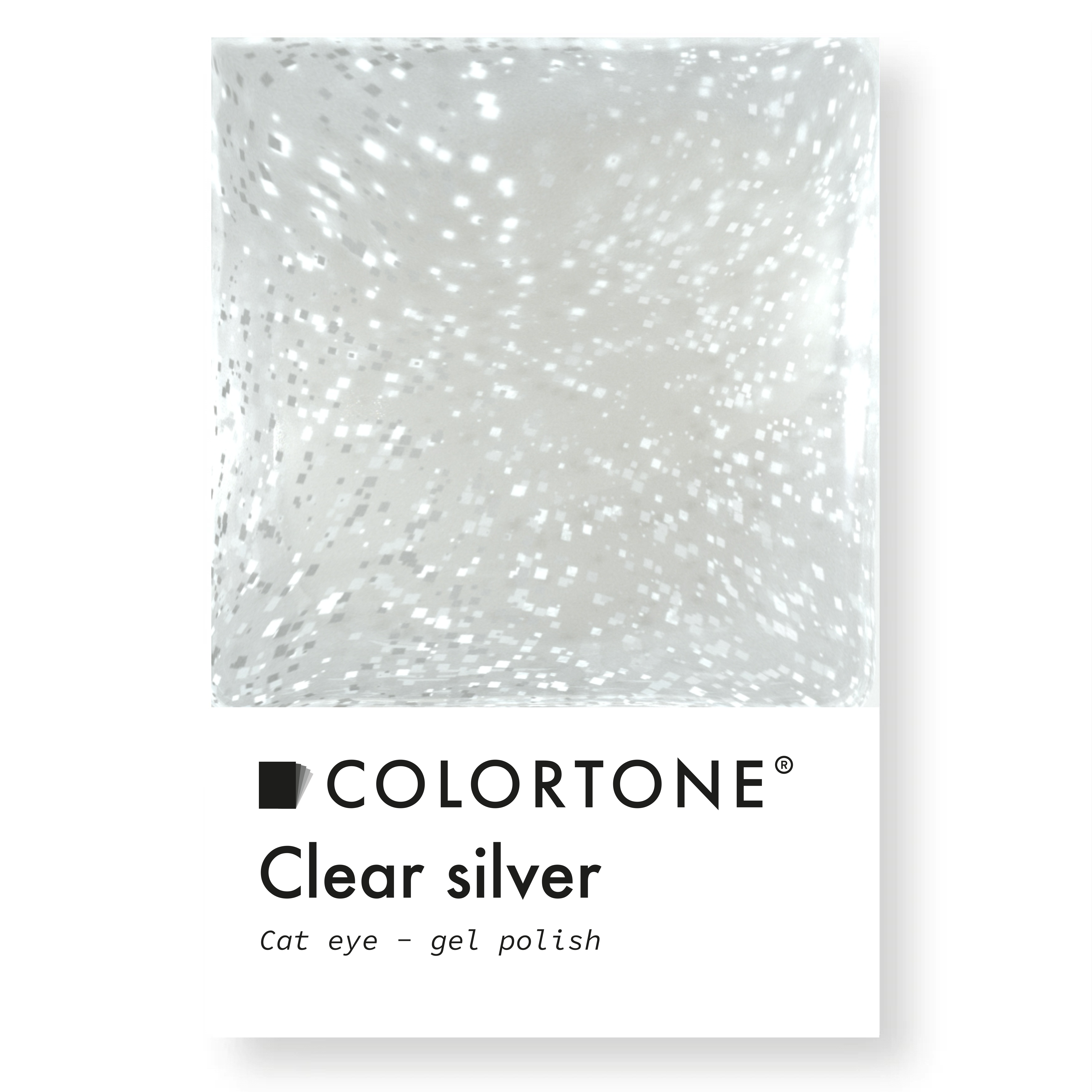 Clear Silver - Cat eye 01 | Colortone