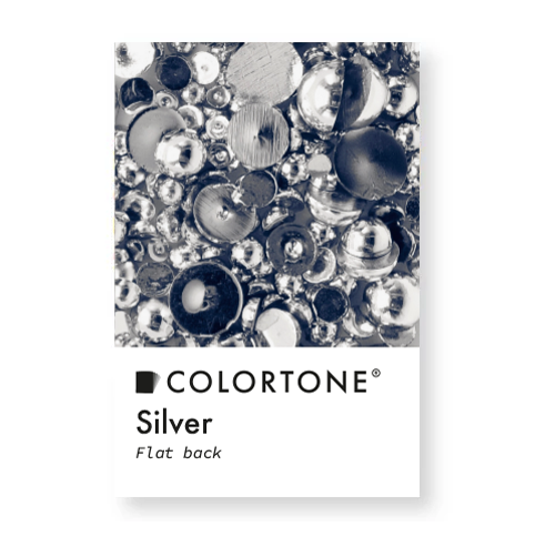 Flat backs Silver | Colortone